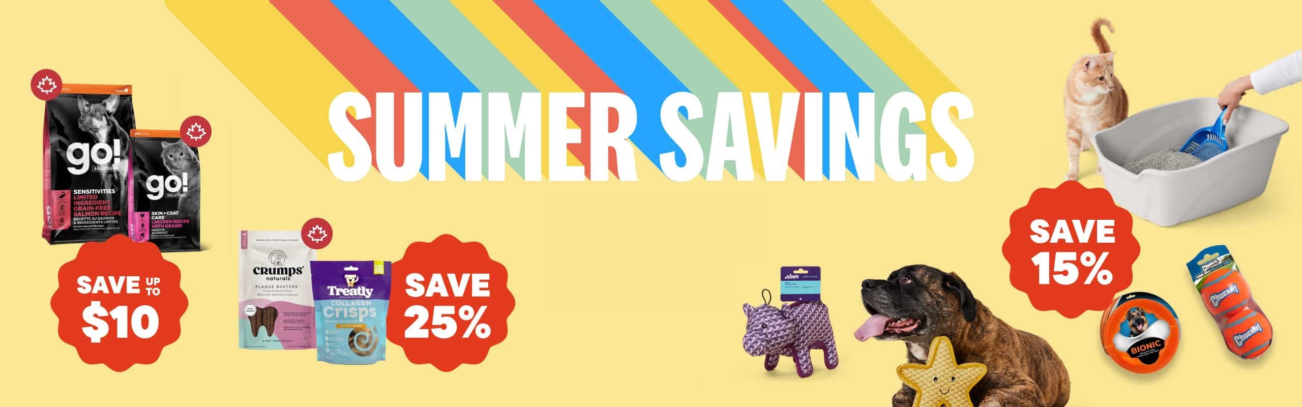 Hero Banner Summer Savings